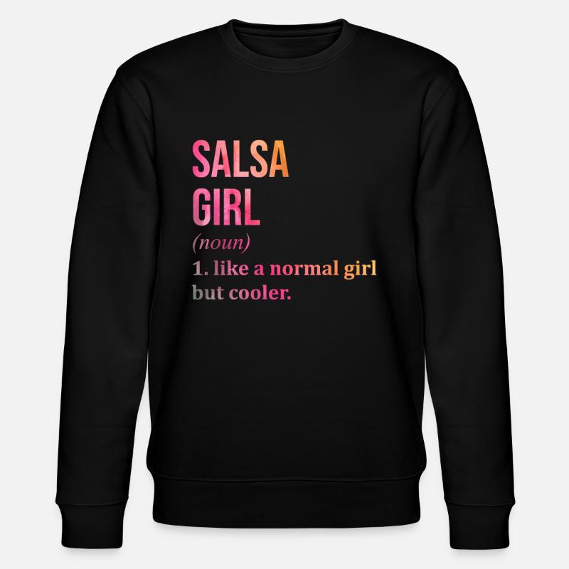 Salsa - Stanley/Stella Unisex Bio-Sweatshirt CHANGER  - Schwarz