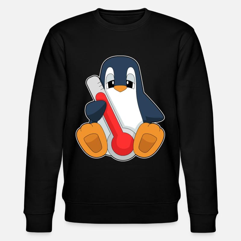 Thermomètre clinique Penguin - Sweat bio CHANGER Stanley/Stella Unisexe - noir