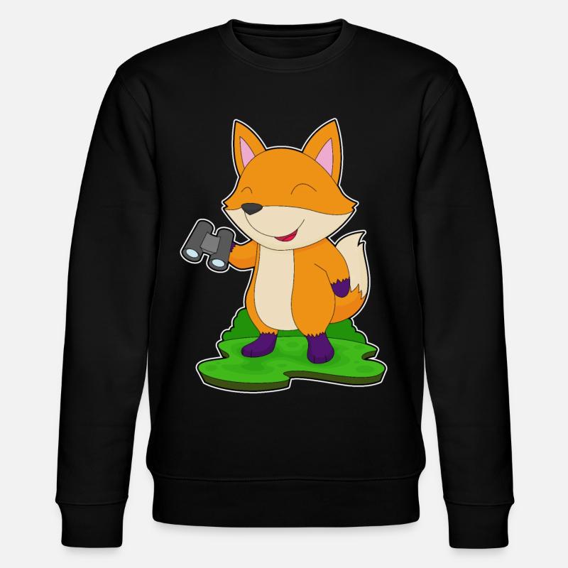 Jumelles Fuchs - Sweat bio CHANGER Stanley/Stella Unisexe - noir