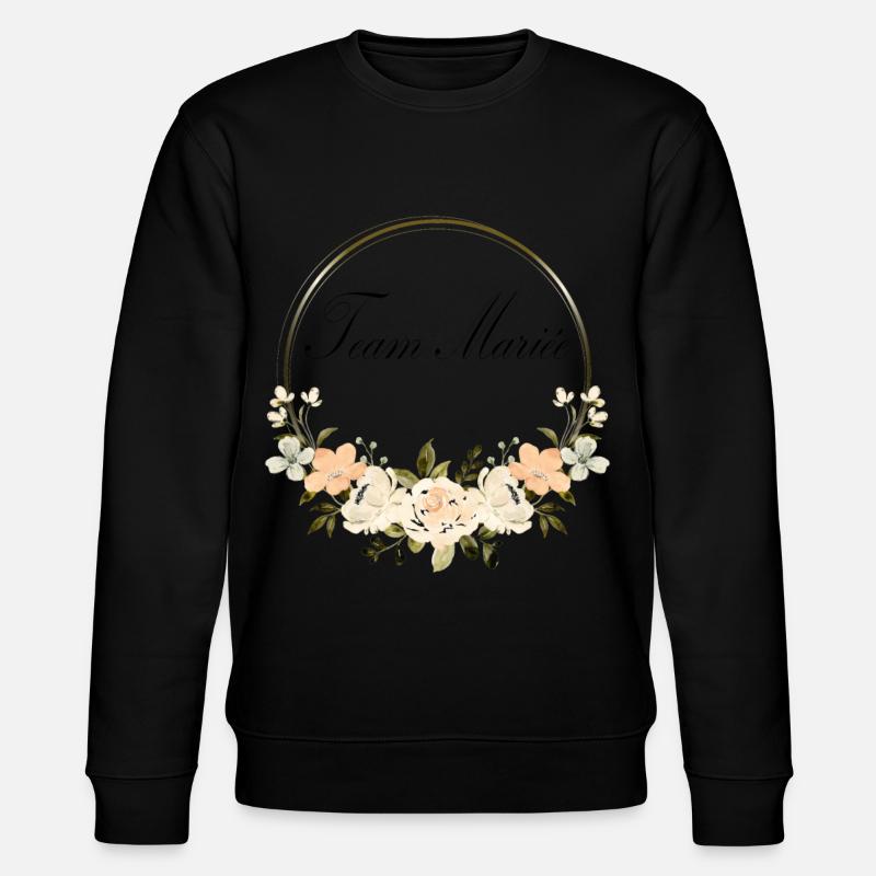 Bride Team - Stanley/Stella CHANGER Unisex Organic Sweatshirt - black