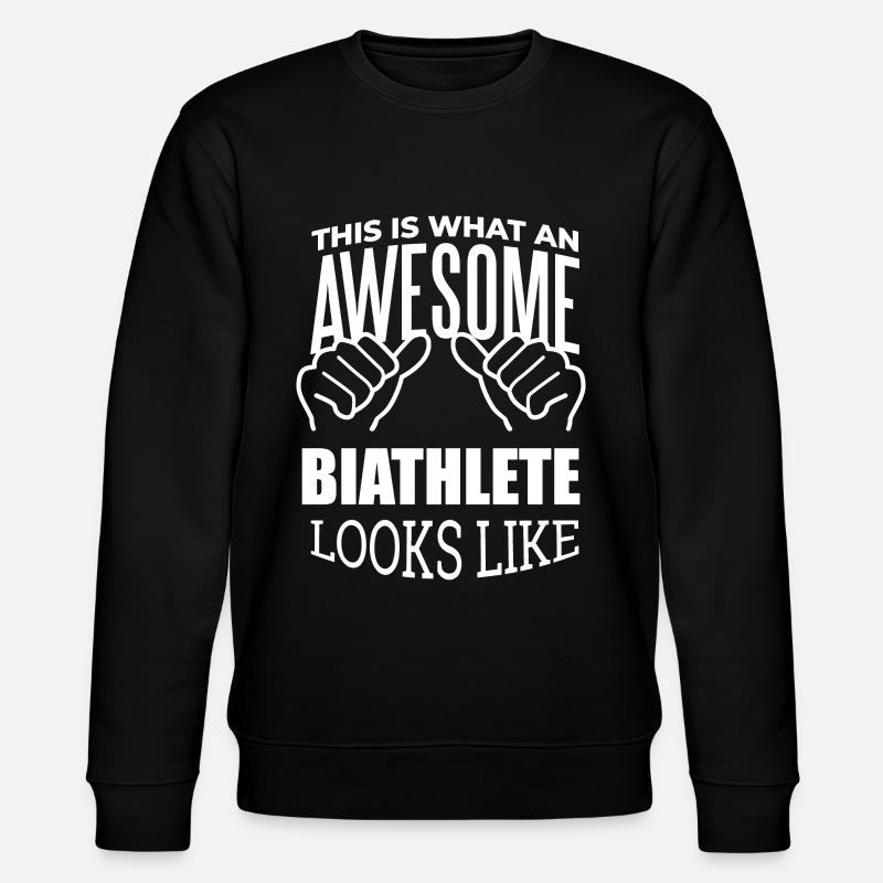 Biathlon - Stanley/Stella Unisex Bio-Sweatshirt CHANGER - Schwarz