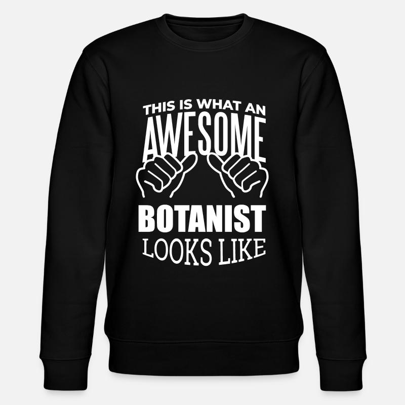 Botanik - Stanley/Stella Unisex Bio-Sweatshirt CHANGER  - Schwarz