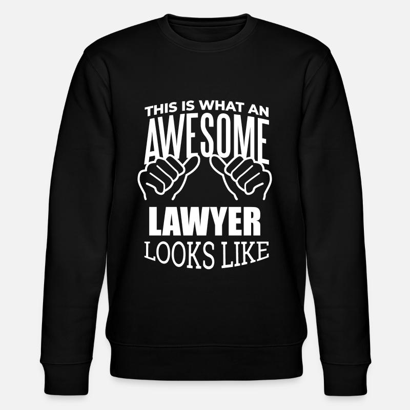 Rechtsanwalt - Stanley/Stella Unisex Bio-Sweatshirt CHANGER  - Schwarz