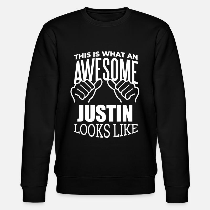 Justin - Stanley/Stella Unisex Bio-Sweatshirt CHANGER - Schwarz