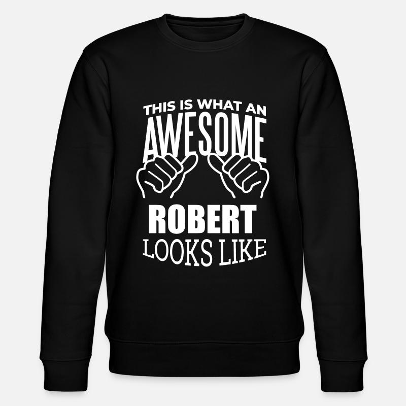 Robert - Stanley/Stella Unisex Bio-Sweatshirt CHANGER  - Schwarz