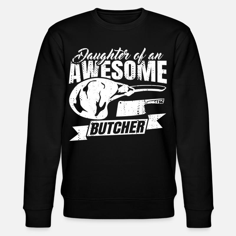 Fille de boucher - Sweat bio CHANGER Stanley/Stella Unisexe - noir