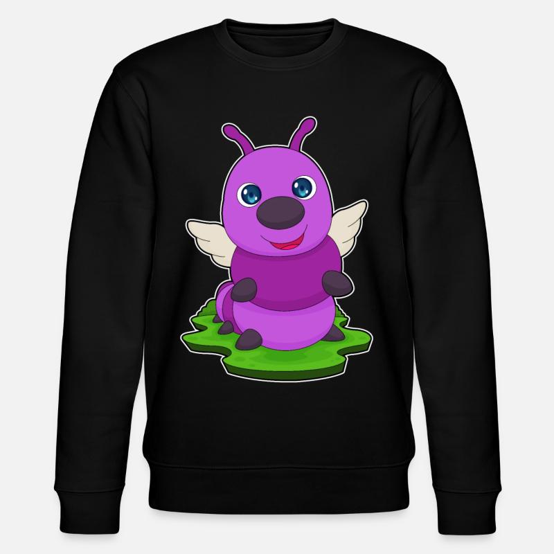 Ailes de chenille - Sweat bio CHANGER Stanley/Stella Unisexe - noir