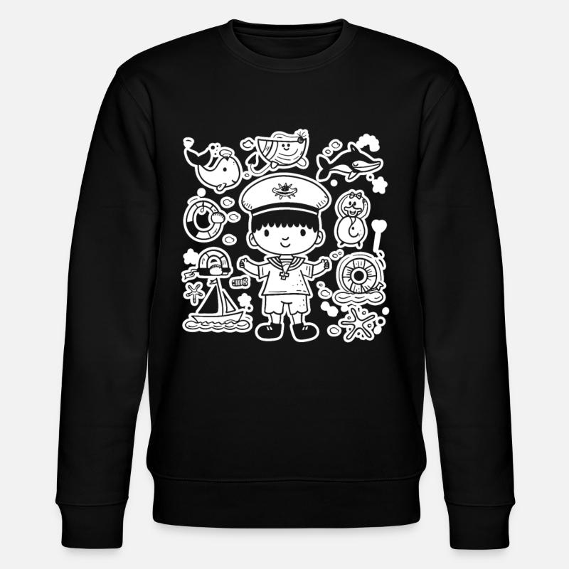 Look BD Petit Marin - Sweat bio CHANGER Stanley/Stella Unisexe - noir