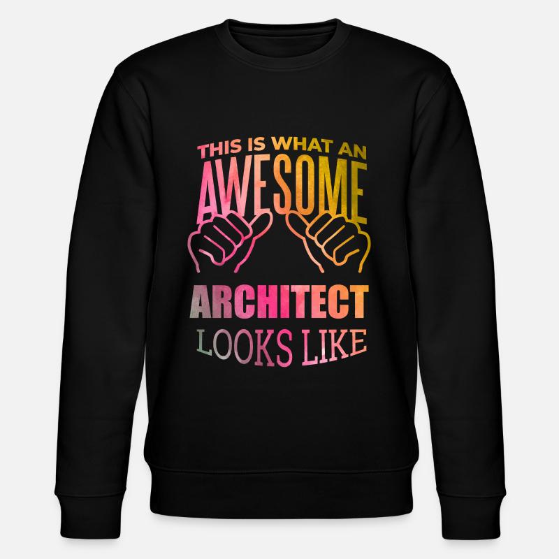 architecte - Sweat bio CHANGER Stanley/Stella Unisexe - noir