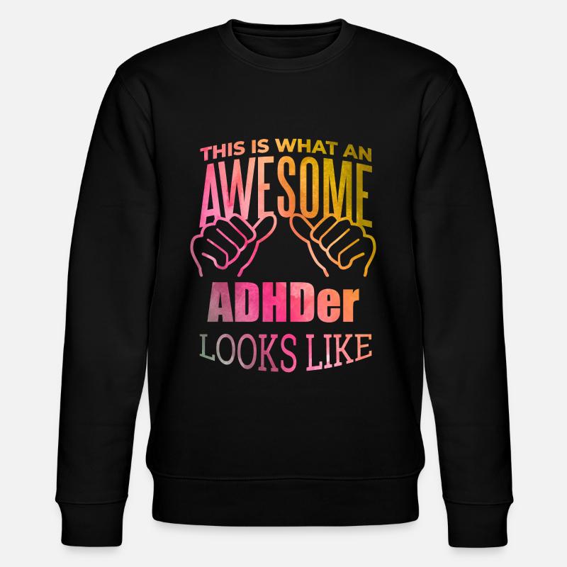 ADHS - Stanley/Stella Unisex Bio-Sweatshirt CHANGER  - Schwarz
