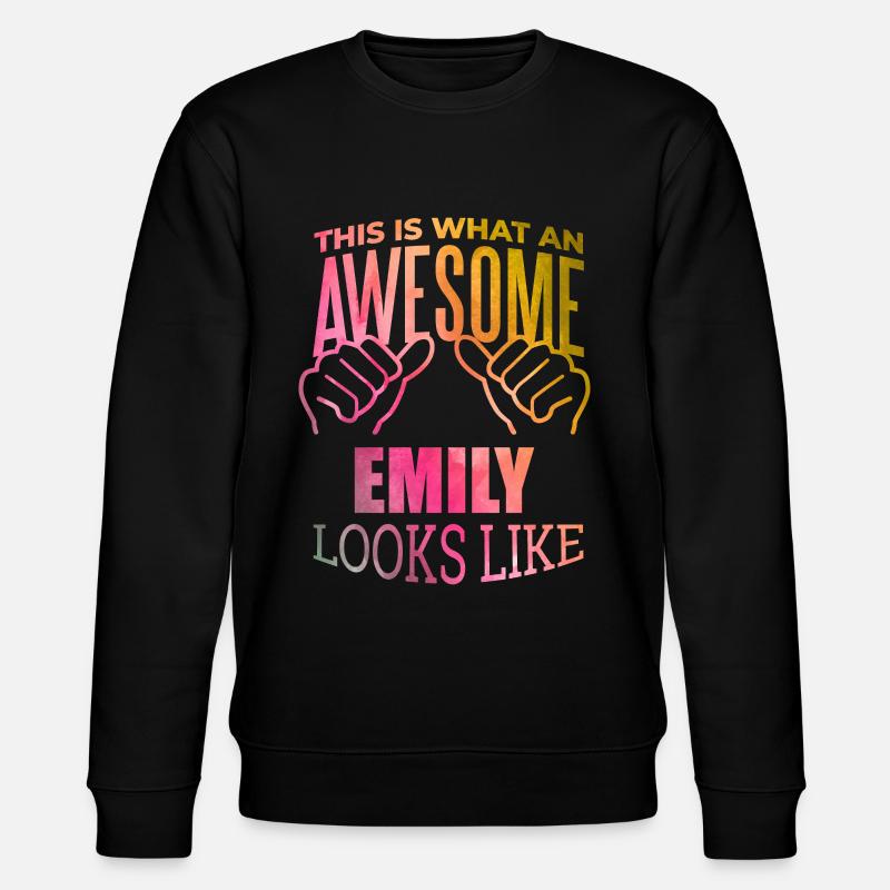 Emily - Sweat bio CHANGER Stanley/Stella Unisexe - noir