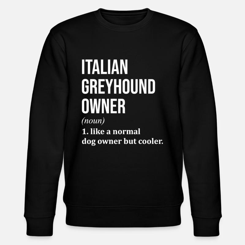 Greyhound - Sweat bio CHANGER Stanley/Stella Unisexe - noir
