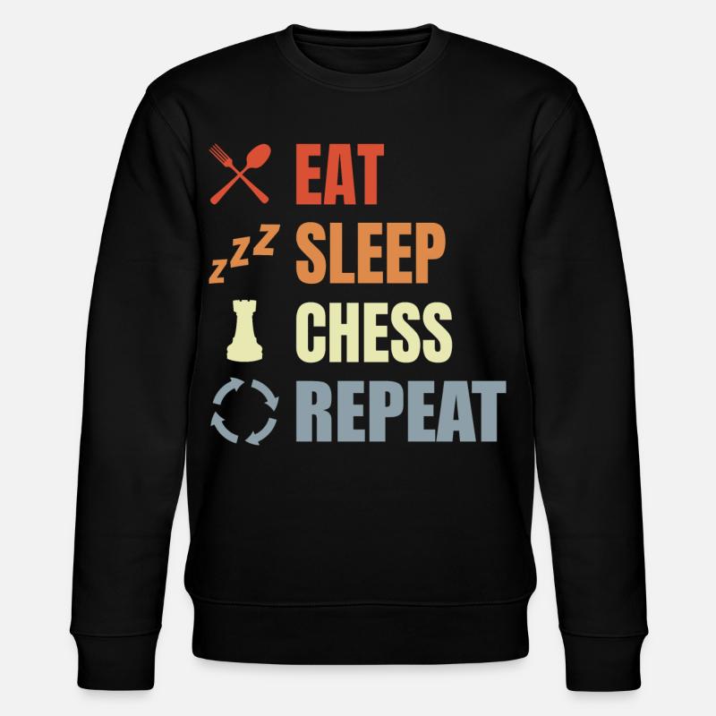 Motivation du joueur d’échecs - Sweat bio CHANGER Stanley/Stella Unisexe - noir