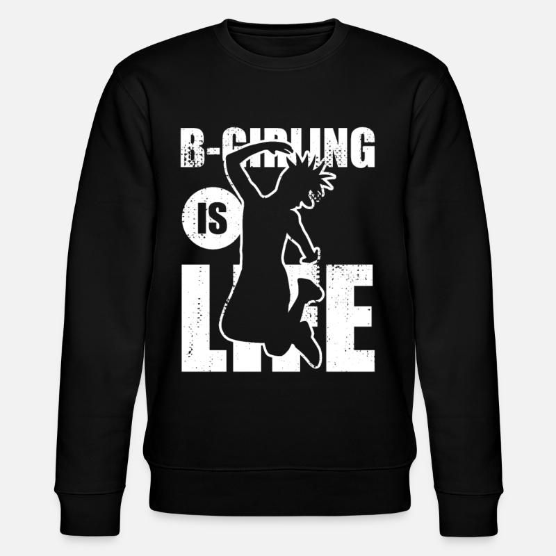 B Girling - Sweat bio CHANGER Stanley/Stella Unisexe - noir