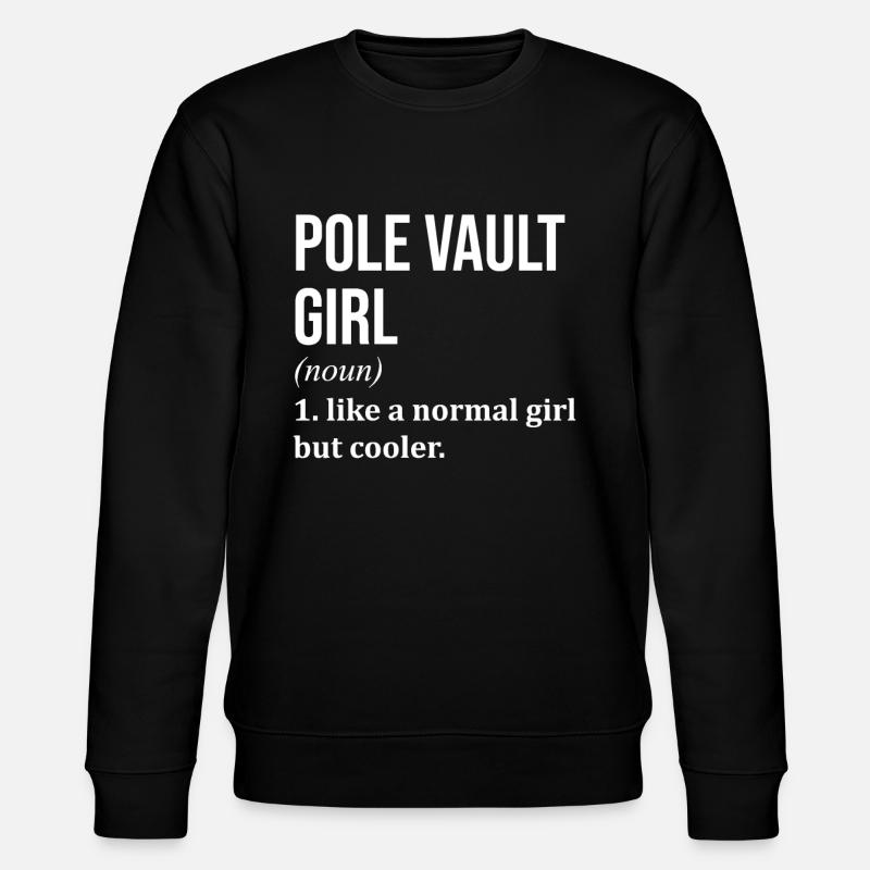 saut à la perche - Sweat bio CHANGER Stanley/Stella Unisexe - noir