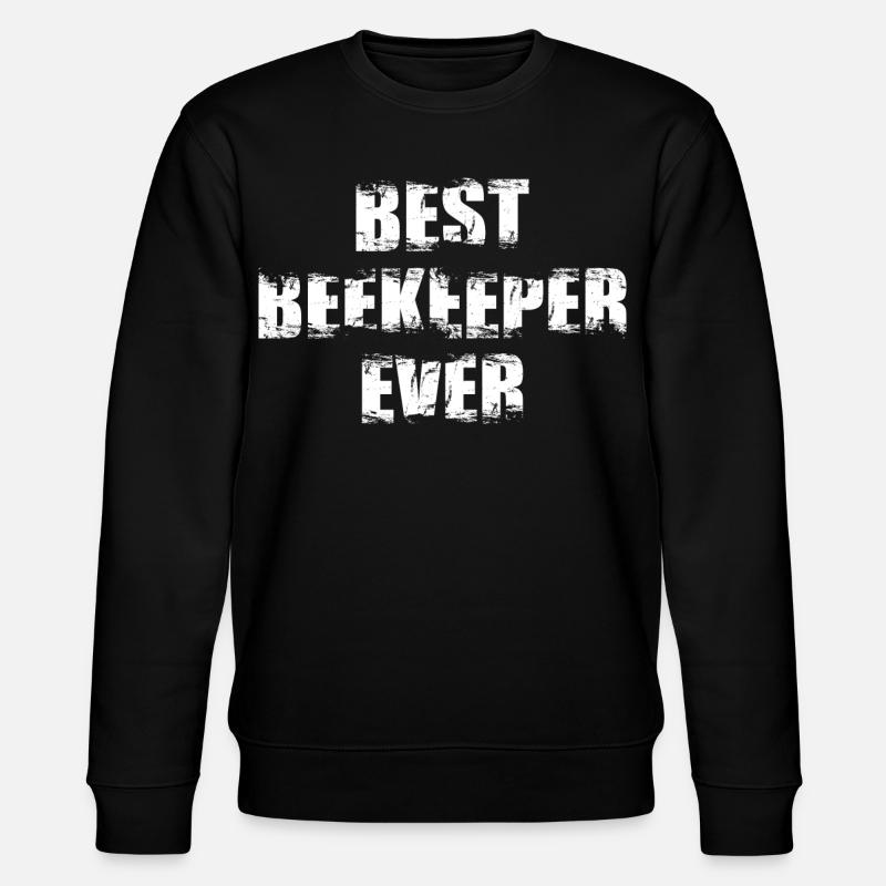 Lustige Imker - Stanley/Stella Unisex Bio-Sweatshirt CHANGER  - Schwarz