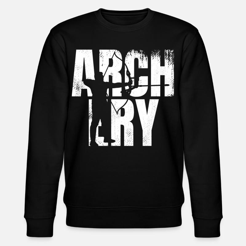 Archery - Stanley/Stella Unisex Bio-Sweatshirt CHANGER  - Schwarz