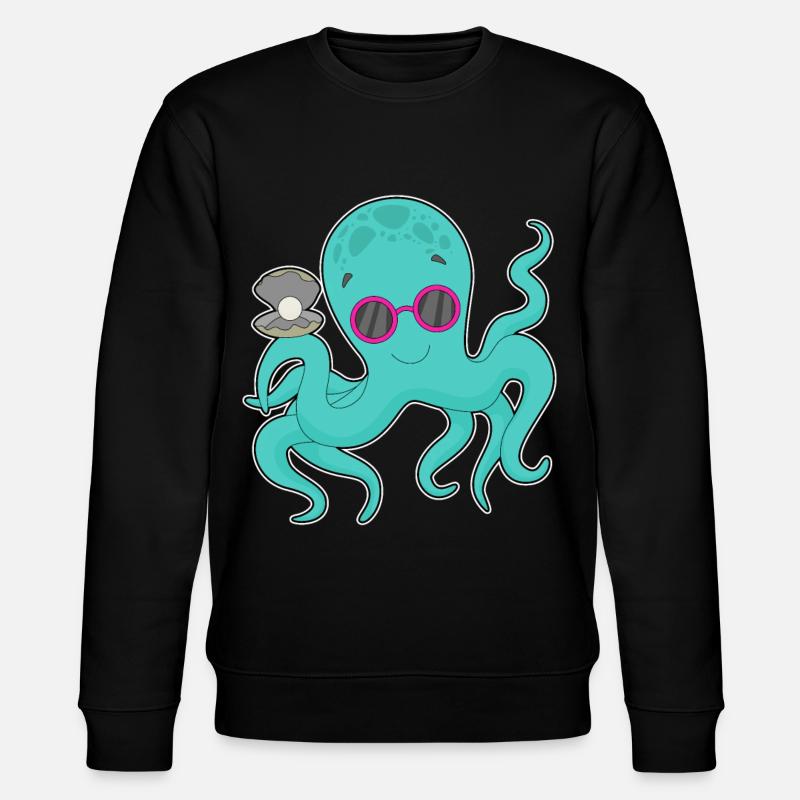 Perle de pieuvre - Sweat bio CHANGER Stanley/Stella Unisexe - noir