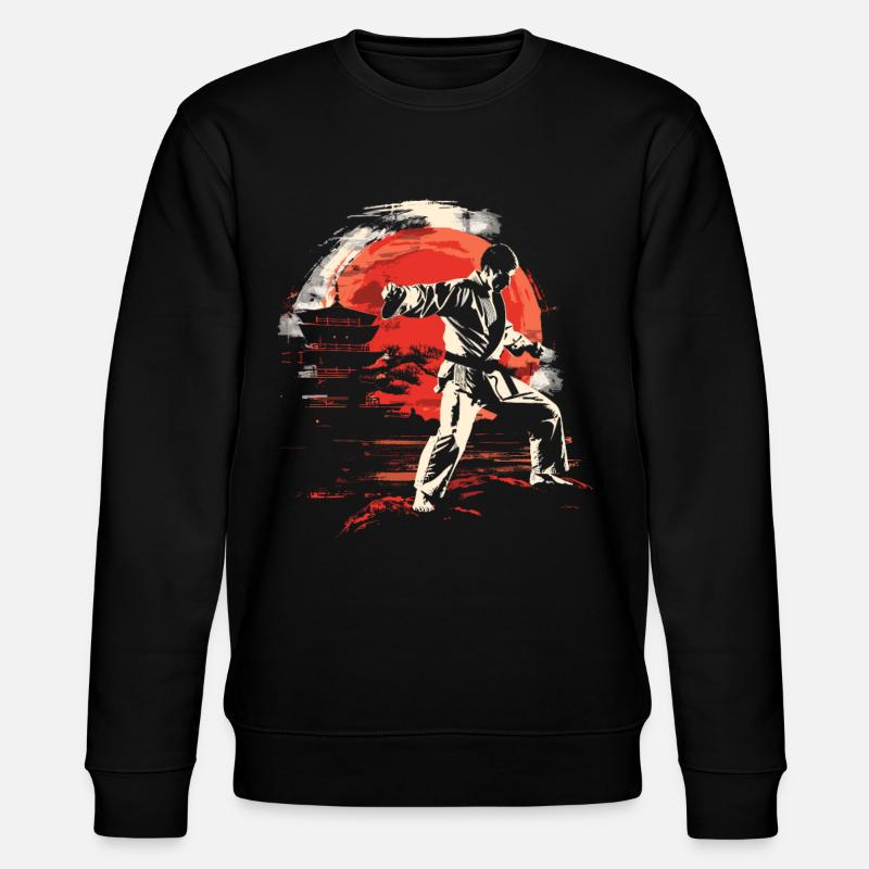 Graphiques Karateka - Sweat bio CHANGER Stanley/Stella Unisexe - noir