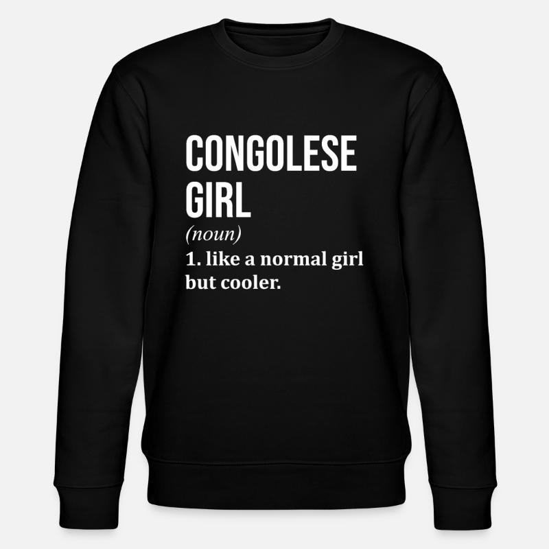 Congo - Stanley/Stella CHANGER Unisex Organic Sweatshirt - black