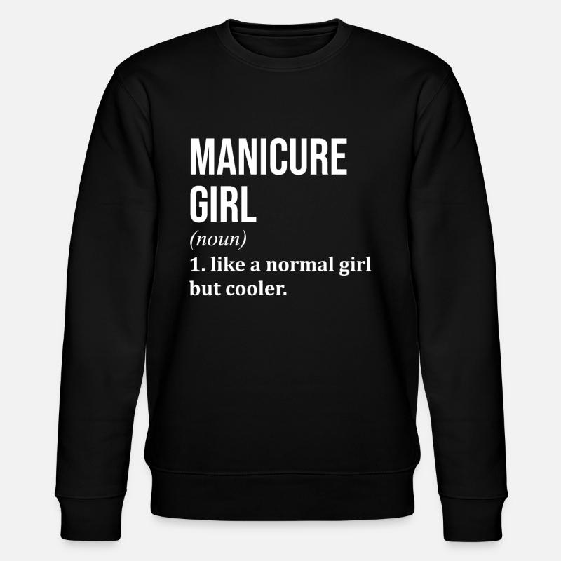 Maniküre - Stanley/Stella Unisex Bio-Sweatshirt CHANGER  - Schwarz