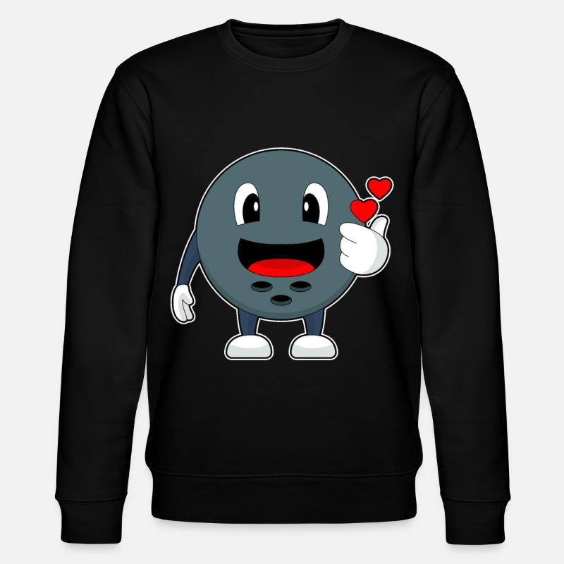 Bowling Boule de bowling - Sweat bio CHANGER Stanley/Stella Unisexe - noir