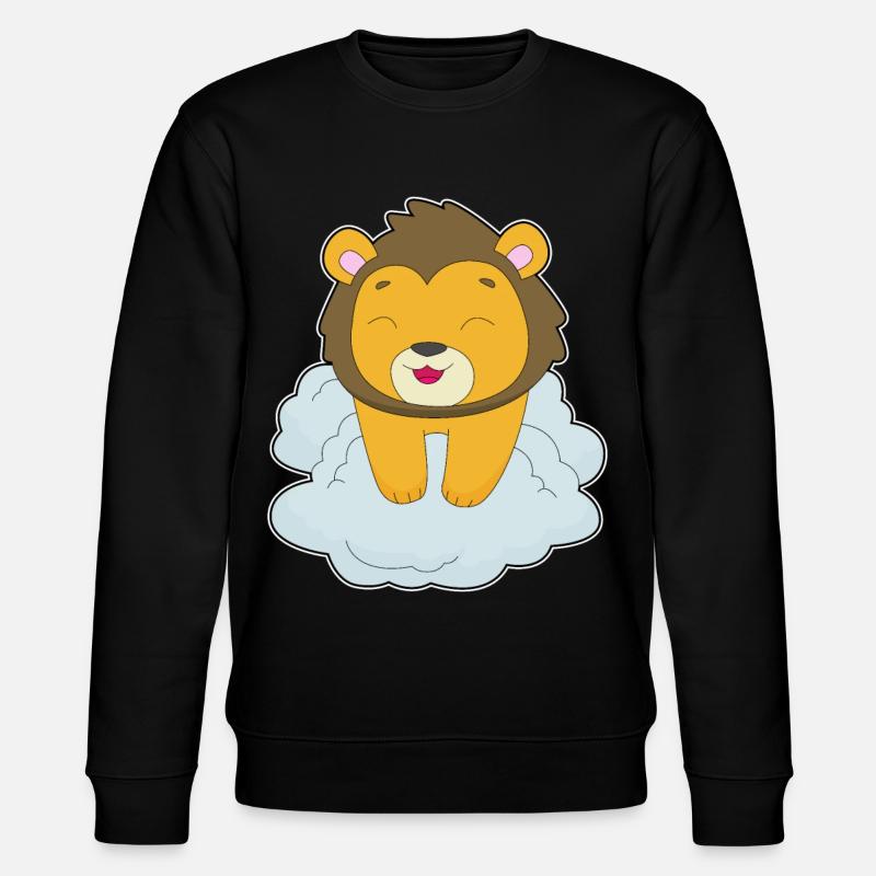 Lion Clouds - Stanley/Stella CHANGER Unisex Organic Sweatshirt - black