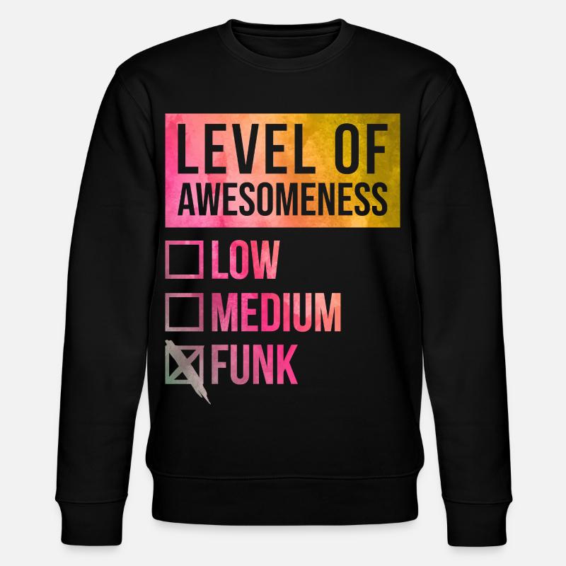 Funk - Stanley/Stella Unisex Bio-Sweatshirt CHANGER  - Schwarz