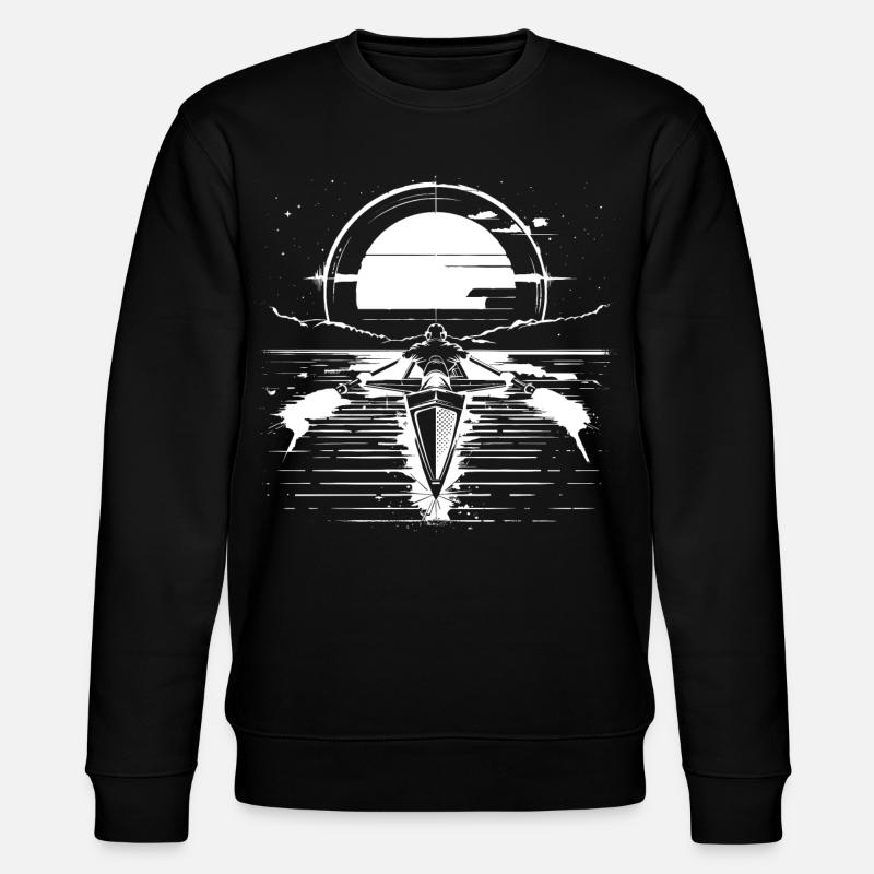 Rudern - Stanley/Stella Unisex Bio-Sweatshirt CHANGER  - Schwarz