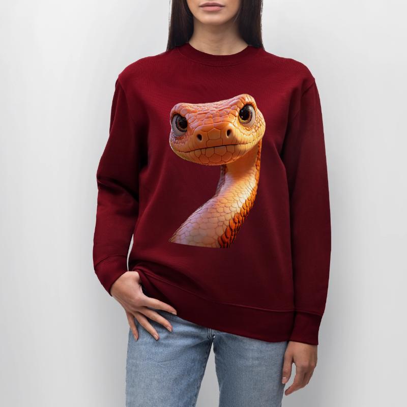 Serpent Python Cobra Mamba Serpent à sonnettes Serpent Sweat bio CHANGER Stanley/Stella Unisexe