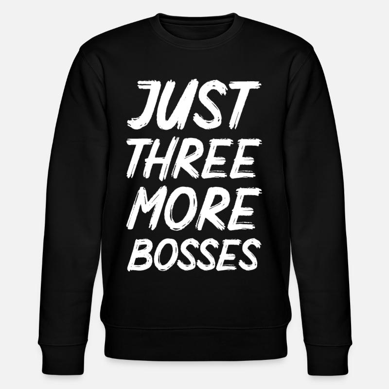 Plus que trois patrons - Sweat bio CHANGER Stanley/Stella Unisexe - noir