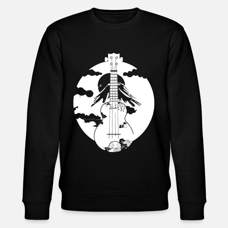 Graphiques Ukulele - Sweat bio CHANGER Stanley/Stella Unisexe - noir