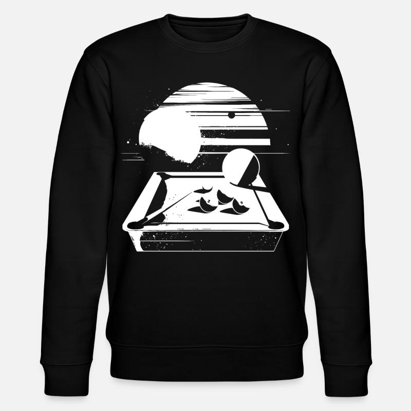 Billiard Graphics - Stanley/Stella CHANGER Unisex Organic Sweatshirt - black