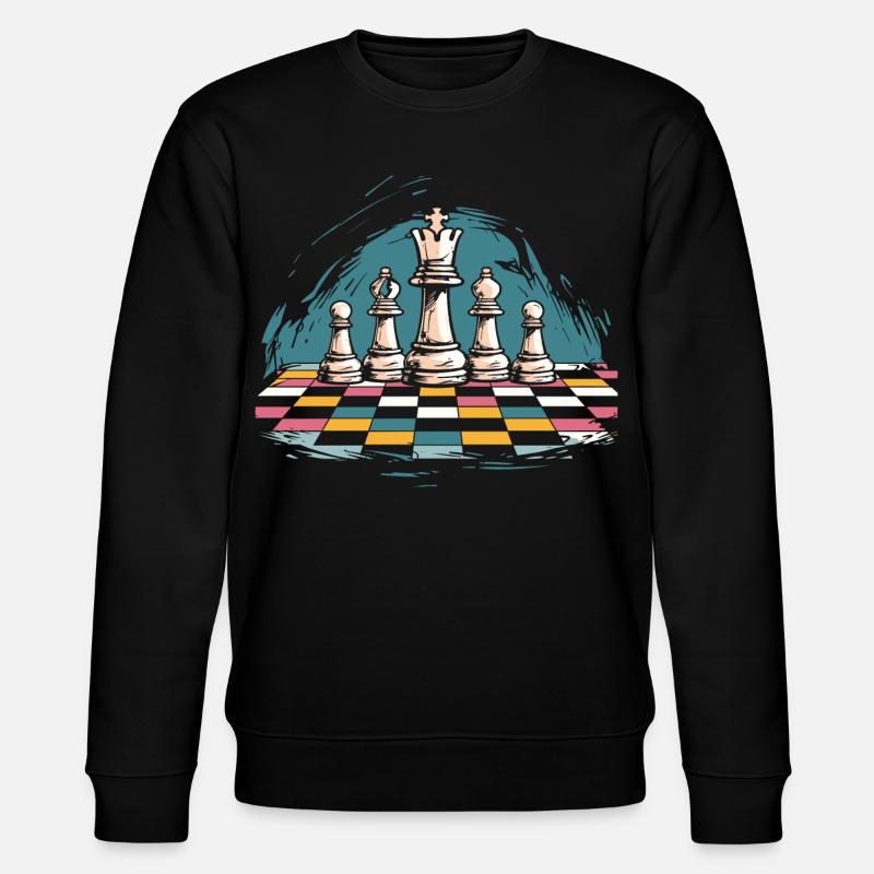 Graphismes d’échecs - Sweat bio CHANGER Stanley/Stella Unisexe - noir