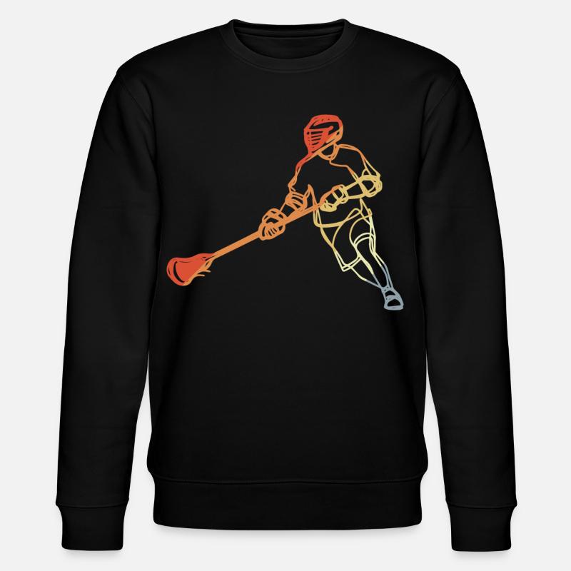Fan de crosse style rétro - Sweat bio CHANGER Stanley/Stella Unisexe - noir