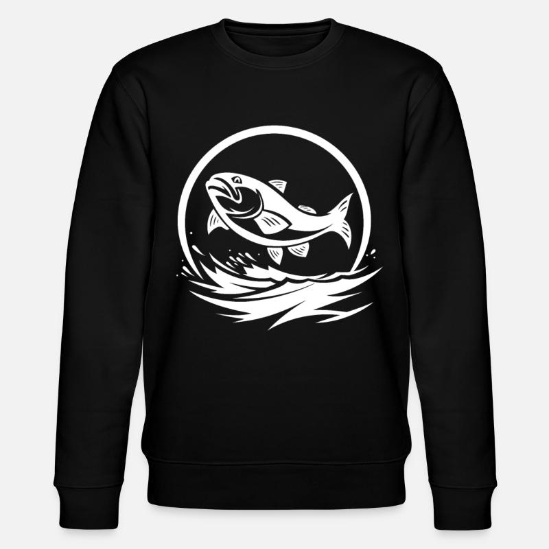Graphiques de pêcheur - Sweat bio CHANGER Stanley/Stella Unisexe - noir