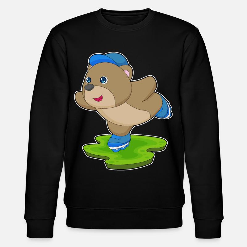 Bär Inline skating Inline skates - Stanley/Stella CHANGER Unisex Organic Sweatshirt - black