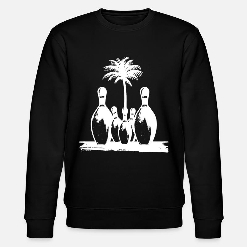 Dessin de bowling - Sweat bio CHANGER Stanley/Stella Unisexe - noir