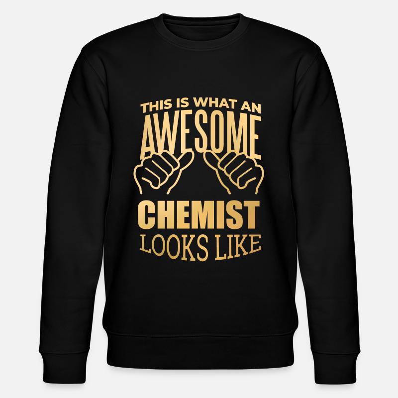 Chemie - Stanley/Stella Unisex Bio-Sweatshirt CHANGER  - Schwarz