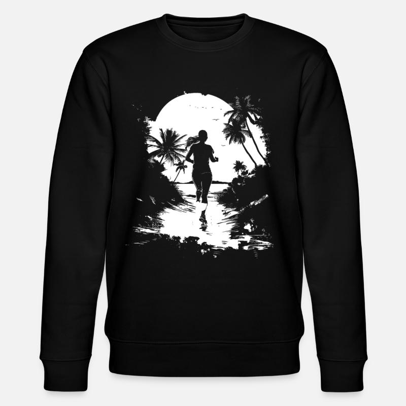 Courir - Sweat bio CHANGER Stanley/Stella Unisexe - noir
