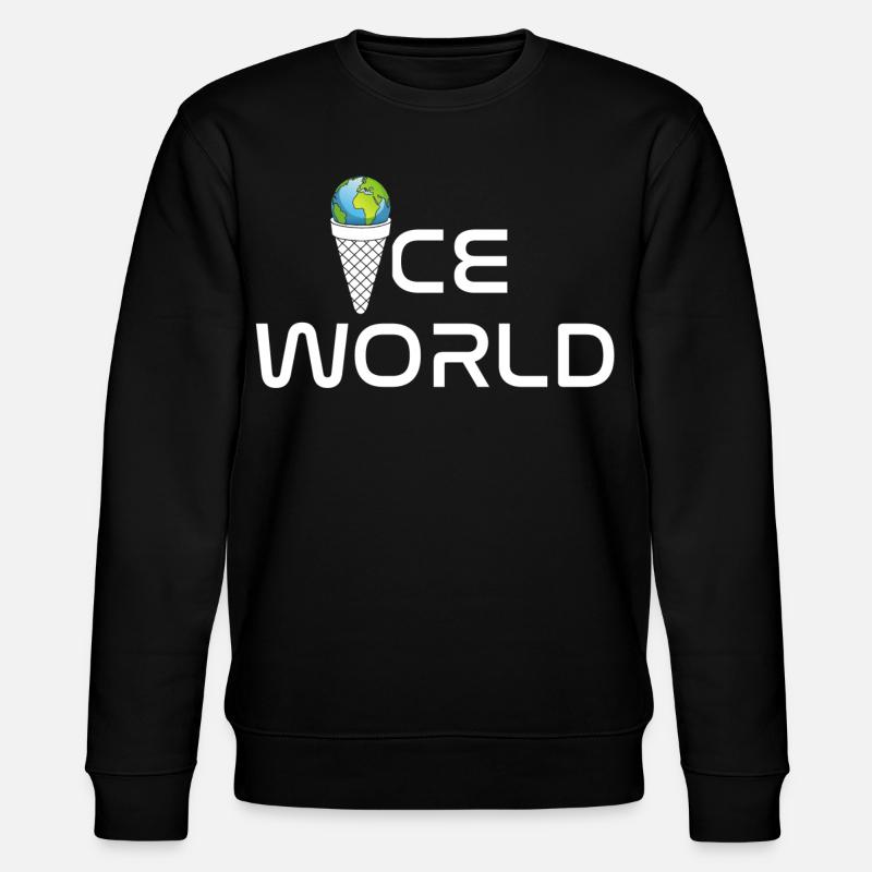 Eiswelt - Stanley/Stella Unisex Bio-Sweatshirt CHANGER  - Schwarz