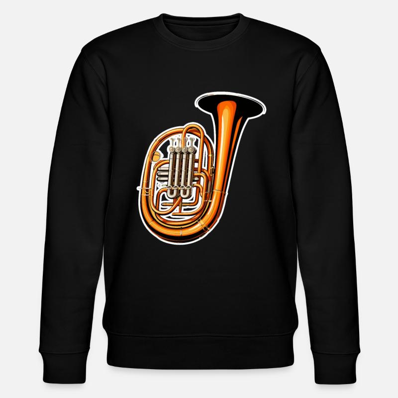 Tuba Graphique - Sweat bio CHANGER Stanley/Stella Unisexe - noir