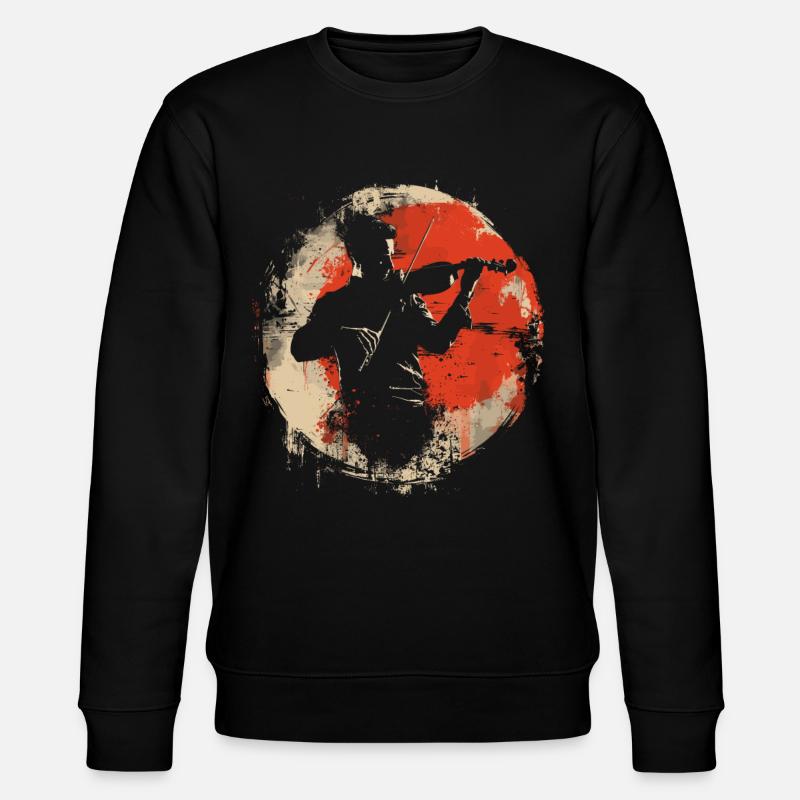 Graphismes de violoniste - Sweat bio CHANGER Stanley/Stella Unisexe - noir
