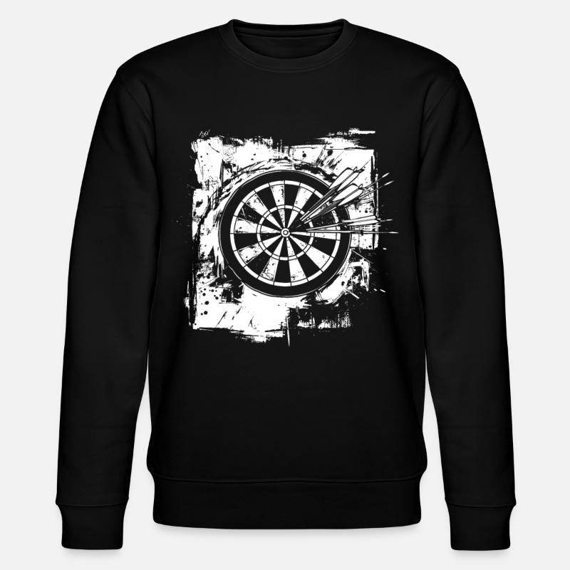 Jeu de fléchettes drôle - Sweat bio CHANGER Stanley/Stella Unisexe - noir
