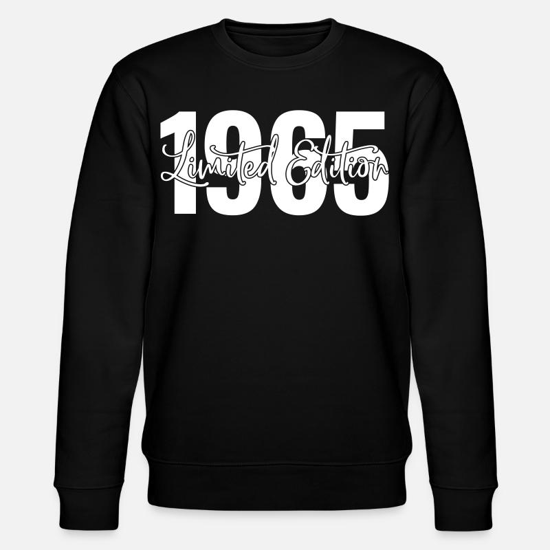 Edition limitée 1965 - Sweat bio CHANGER Stanley/Stella Unisexe - noir