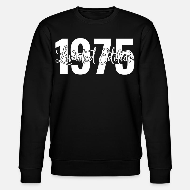 Edition limitée 1975 - Sweat bio CHANGER Stanley/Stella Unisexe - noir