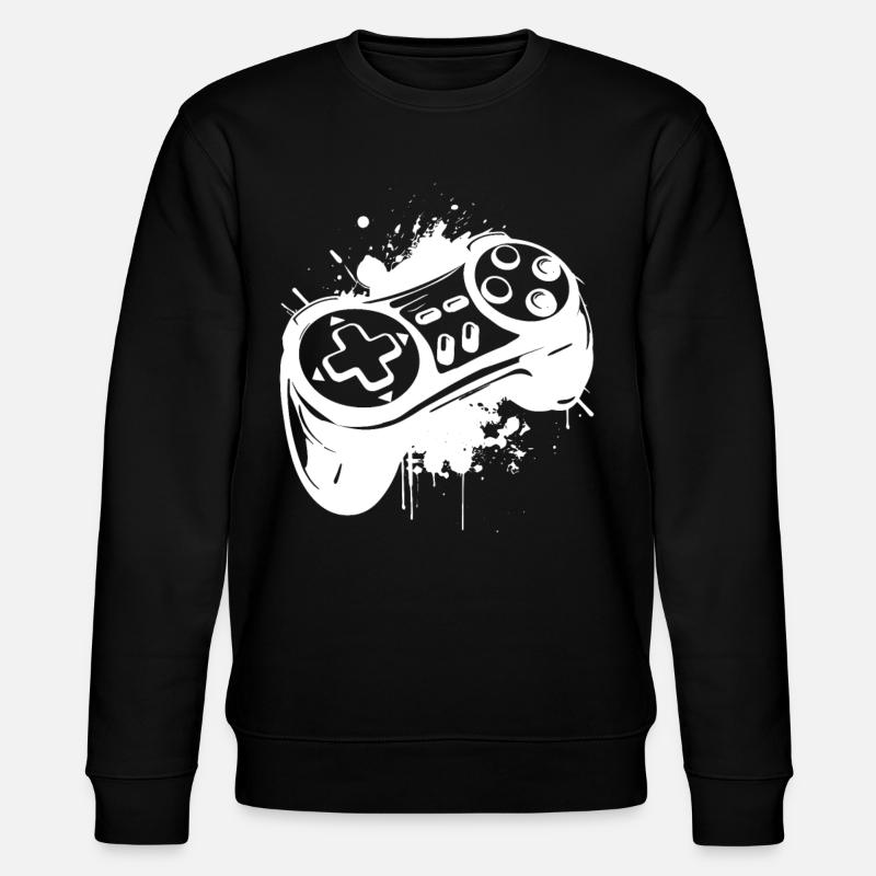 Gaming - Stanley/Stella Unisex Bio-Sweatshirt CHANGER  - Schwarz