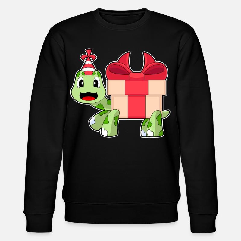 Turtle Birthday Package - Stanley/Stella CHANGER Unisex Organic Sweatshirt - black