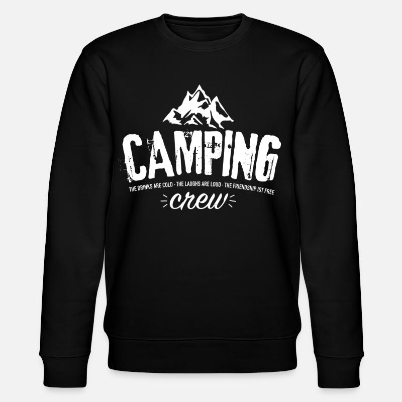 Camping | CampingLifeVan | AventureCampingTrip - Sweat bio CHANGER Stanley/Stella Unisexe - noir