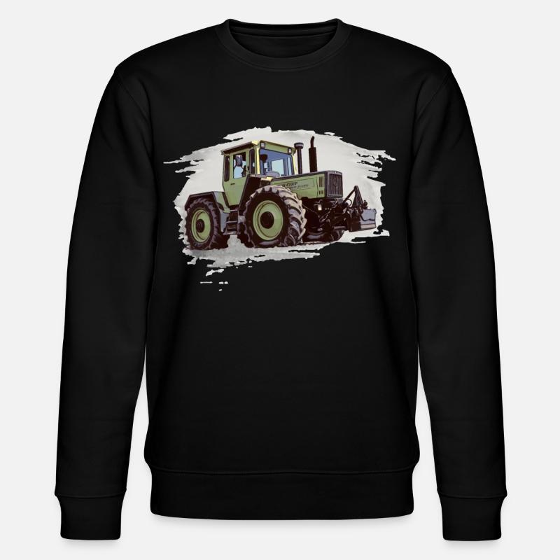MB-trac 1300 avec poids - Sweat bio CHANGER Stanley/Stella Unisexe - noir